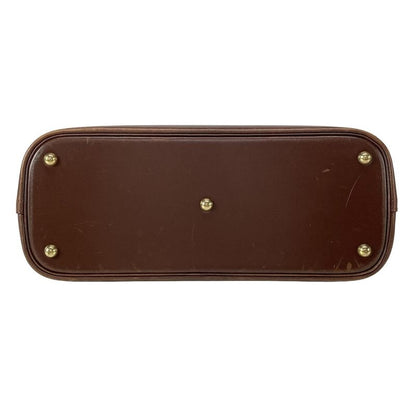 Hermes Bolide 37 Dark Brown Gold Hardware Handbag