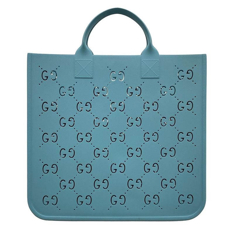 Gucci Tote Bag Excellent Condition Childrens GG Tote Bag 679365 Light Blue
