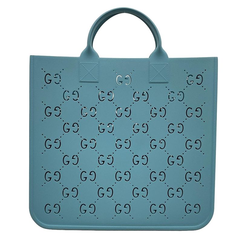 Gucci Tote Bag Excellent Condition Childrens GG Tote Bag 679365 Light Blue