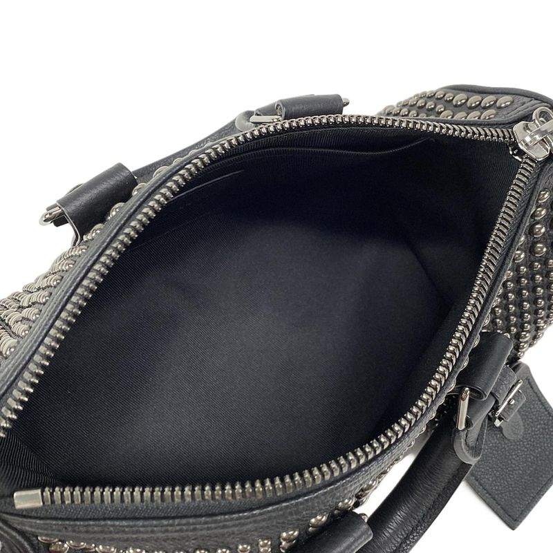 Louis Vuitton Handbag Men's Collection Keepall Bandoliere 25 M23794 Noir Black