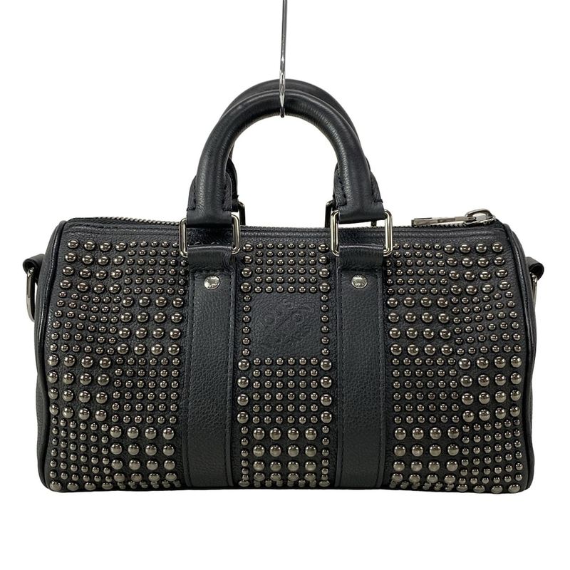 Louis Vuitton Handbag Men's Collection Keepall Bandoliere 25 M23794 Noir Black