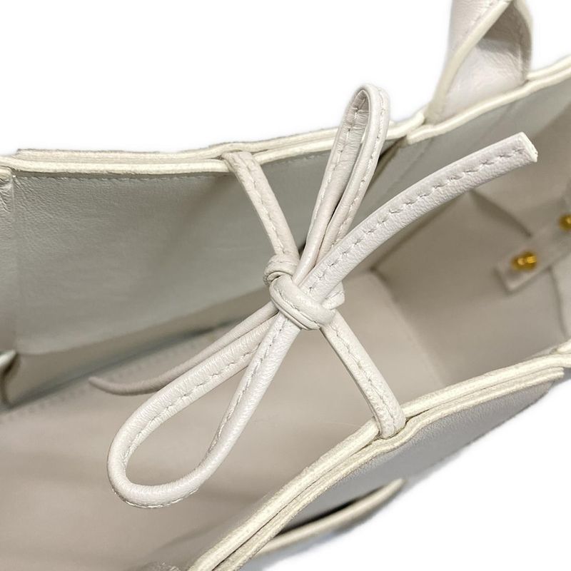 Bottega Veneta Tote Bag Mini the Arcotote Ivory Leather