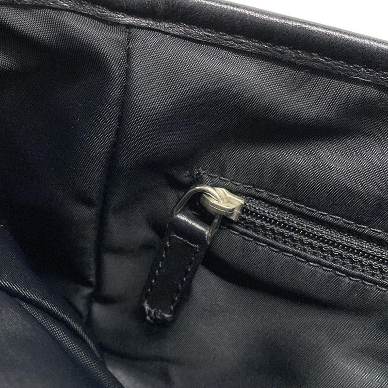 Dior Christian Dior Tote Bag Trotter Black and Gray Leather