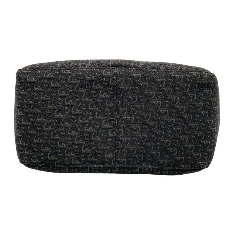 Dior Christian Dior Tote Bag Trotter Black and Gray Leather