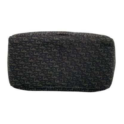 Dior Christian Dior Tote Bag Trotter Black and Gray Leather