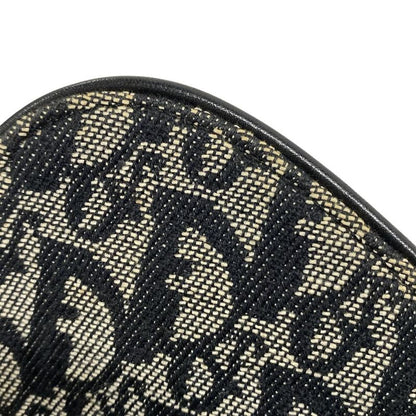 Dior Christian Dior Handbag Double Saddle Bag Black and Ivory Leather