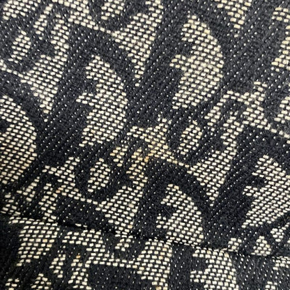 Dior Christian Dior Handbag Double Saddle Bag Black and Ivory Leather