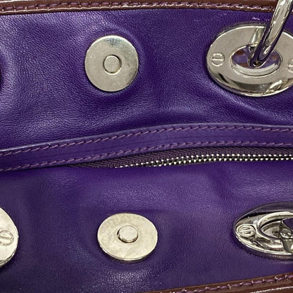 Dior Christian Dior Tote Bag - Purple Braided Leather