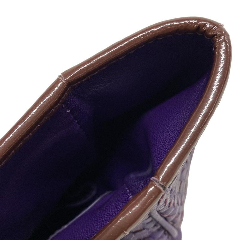 Dior Christian Dior Tote Bag - Purple Braided Leather