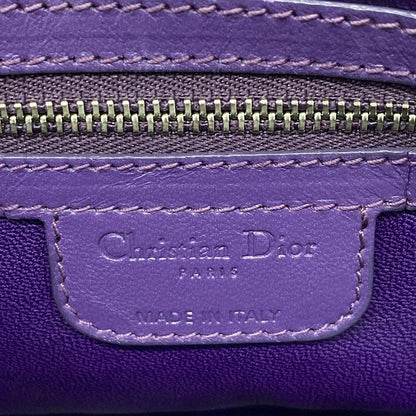 Dior Christian Dior Tote Bag - Purple Braided Leather