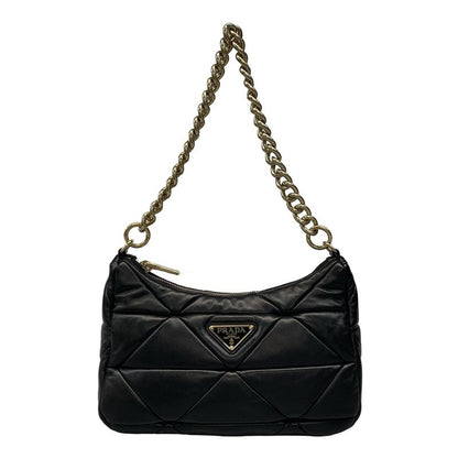 Prada Shoulder Bag Excellent Condition - 1bc157 Black Chain Shoulder Detachable