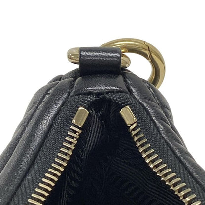 Prada Shoulder Bag Excellent Condition - 1bc157 Black Chain Shoulder Detachable