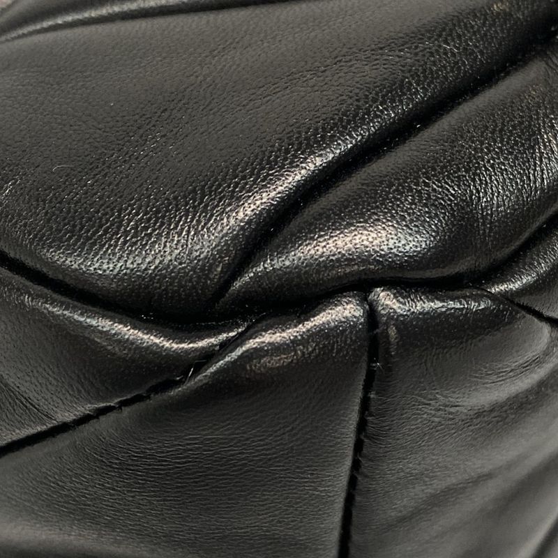 Prada Shoulder Bag Excellent Condition - 1bc157 Black Chain Shoulder Detachable