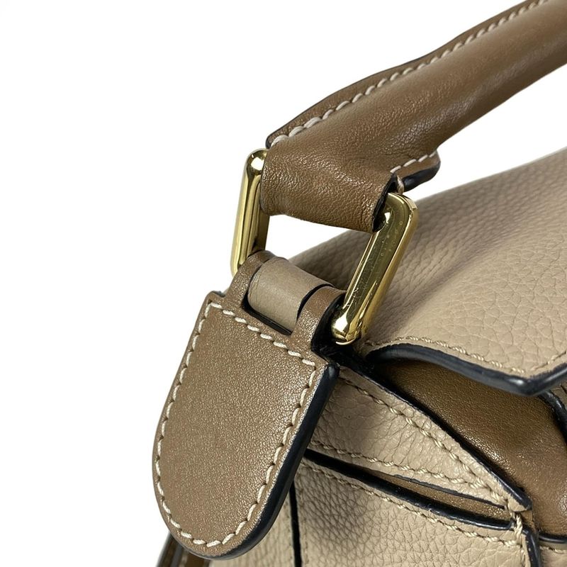 Loewe Handbag Puzzle Edge Bag Small Beige