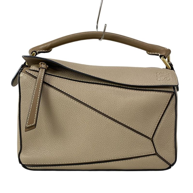 Loewe Handbag Puzzle Edge Bag Small Beige
