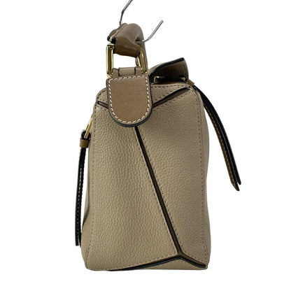 Loewe Handbag Puzzle Edge Bag Small Beige