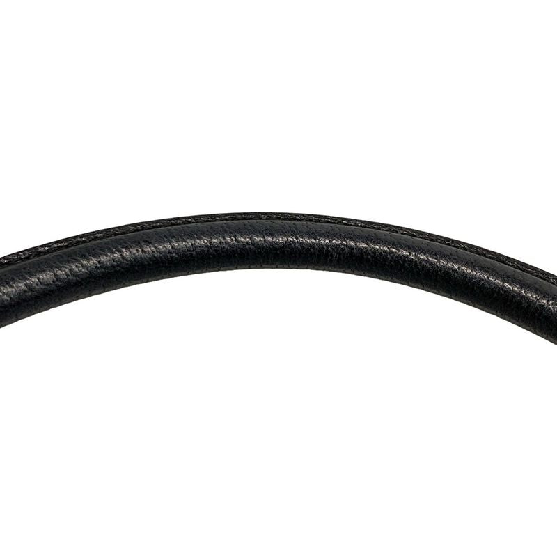 Gucci Shoulder Bag Abby GG Pattern 130738 Black Leather