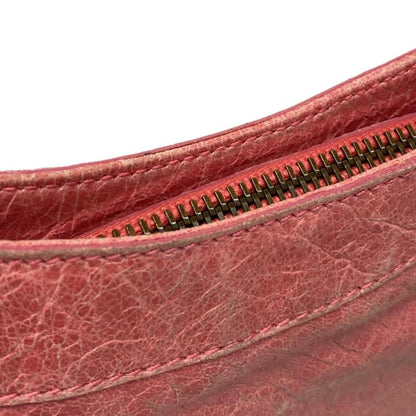 Balenciaga Shoulder Bag the Hip 242803 Pink Leather