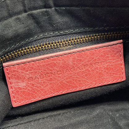 Balenciaga Shoulder Bag the Hip 242803 Pink Leather