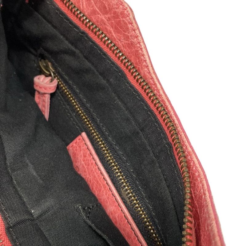 Balenciaga Shoulder Bag the Hip 242803 Pink Leather