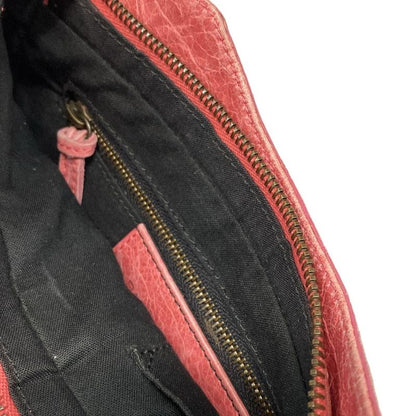 Balenciaga Shoulder Bag the Hip 242803 Pink Leather