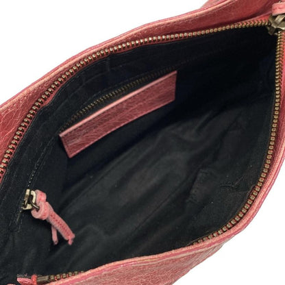 Balenciaga Shoulder Bag the Hip 242803 Pink Leather