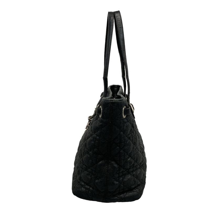 Dior Christian Dior Tote Bag Panarea Black Leather