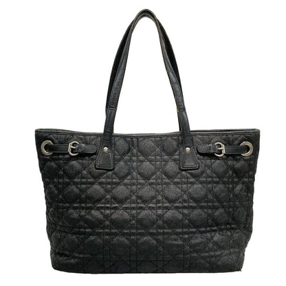 Dior Christian Dior Tote Bag Panarea Black Leather