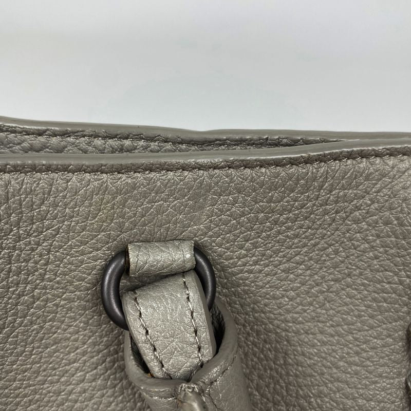 Bottega Veneta Veneta Intrecciato Handbag 2way Shoulder Bag Handbag Leather Gray