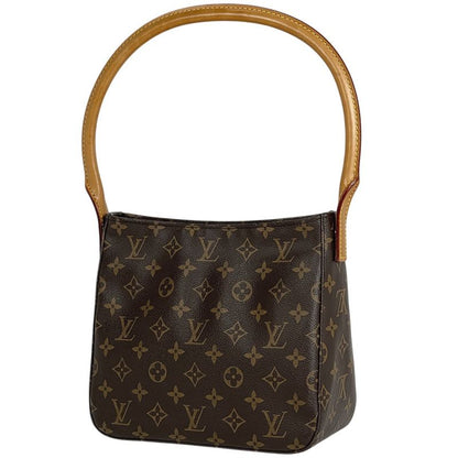 Louis Vuitton Looping MM Shoulder One Shoulder Bag Monogram Brown M51146 Women