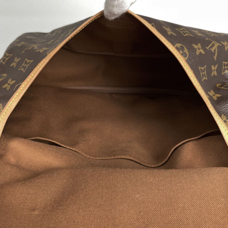 Louis Vuitton Saumur 35 Crossbody Shoulder Bag Monogram Brown M42254 Women