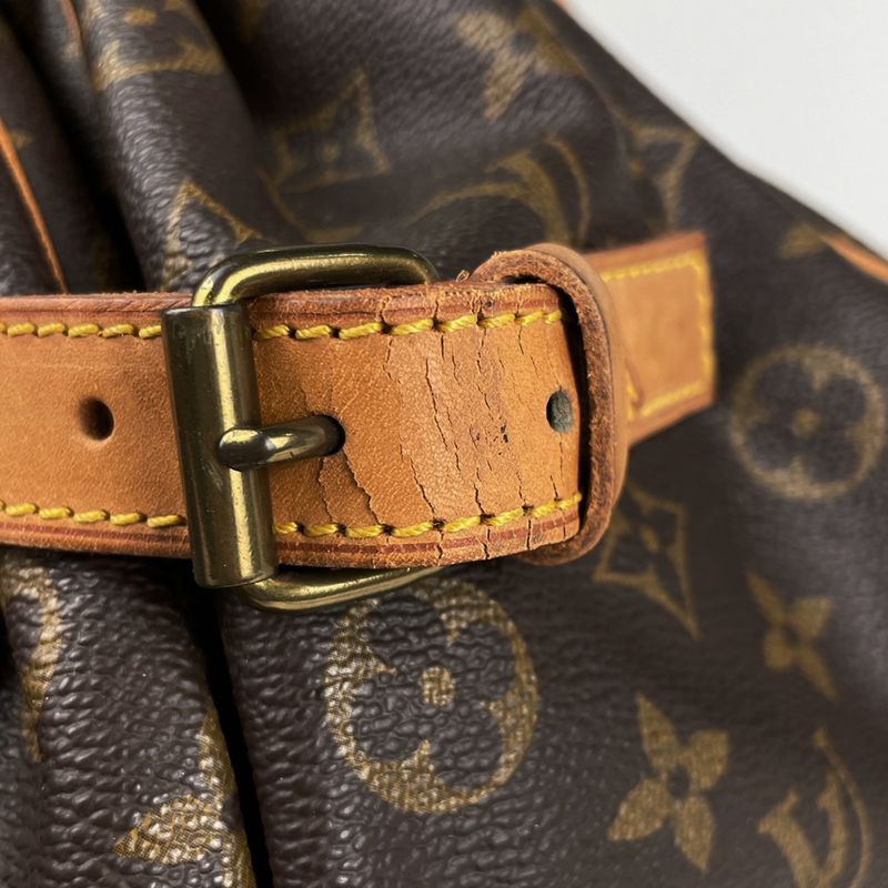 Louis Vuitton Saumur 35 Crossbody Shoulder Bag Monogram Brown M42254 Women