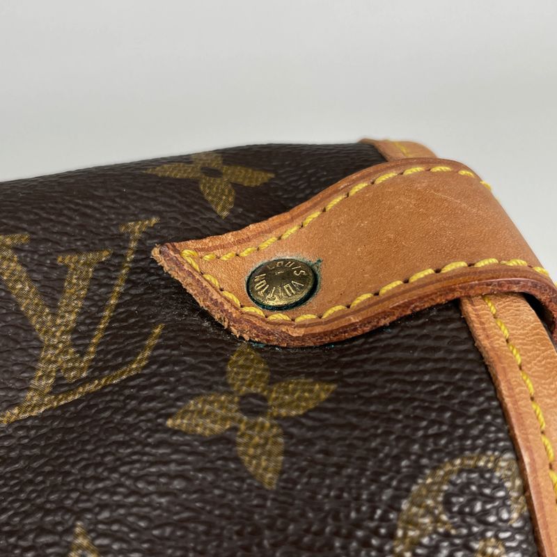 Louis Vuitton Saumur 35 Crossbody Shoulder Bag Monogram Brown M42254 Women