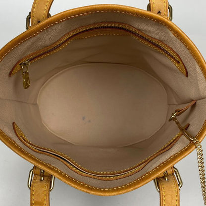 Louis Vuitton Petit Bucket PM Shoulder Bag Bucket Shape Tote Bag Monogram Brown
