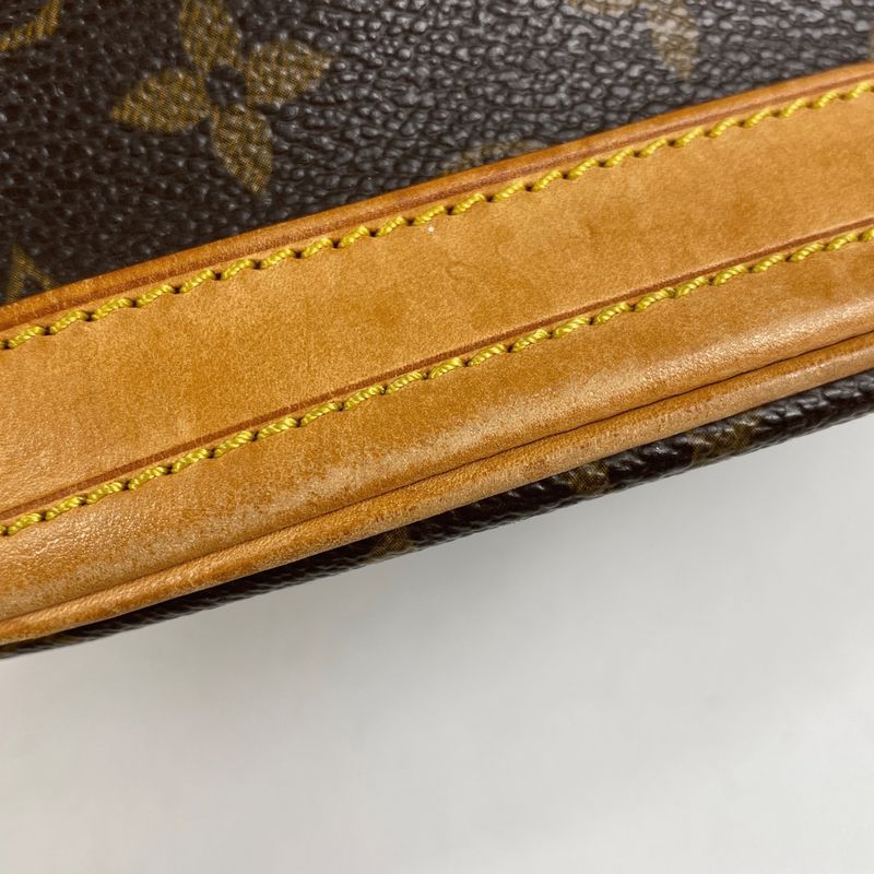 Louis Vuitton Petit Bucket PM Shoulder Bag Bucket Shape Tote Bag Monogram Brown