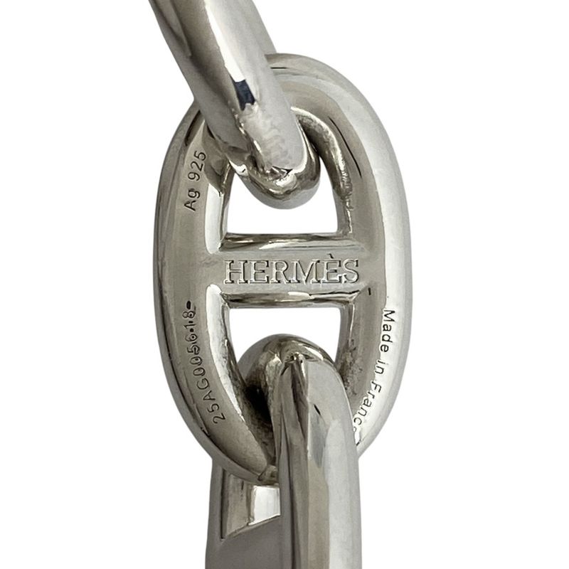 Hermes Chaine D'ancre MM 13-Frame Bracelet Silver 925 Silver Ladies