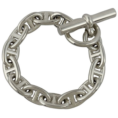 Hermes Chaine D'ancre MM 13-Frame Bracelet Silver 925 Silver Ladies