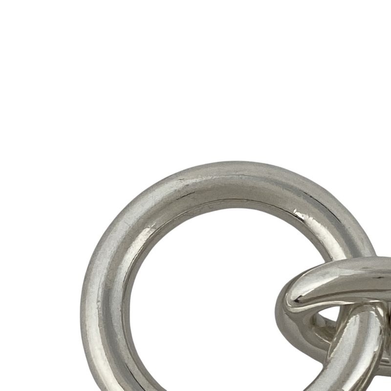 Hermes Chaine D'ancre TGM 13-Frame Bracelet Silver 925 Silver Ladies