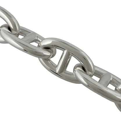 Hermes Chaine D'ancre TGM 13-Frame Bracelet Silver 925 Silver Ladies