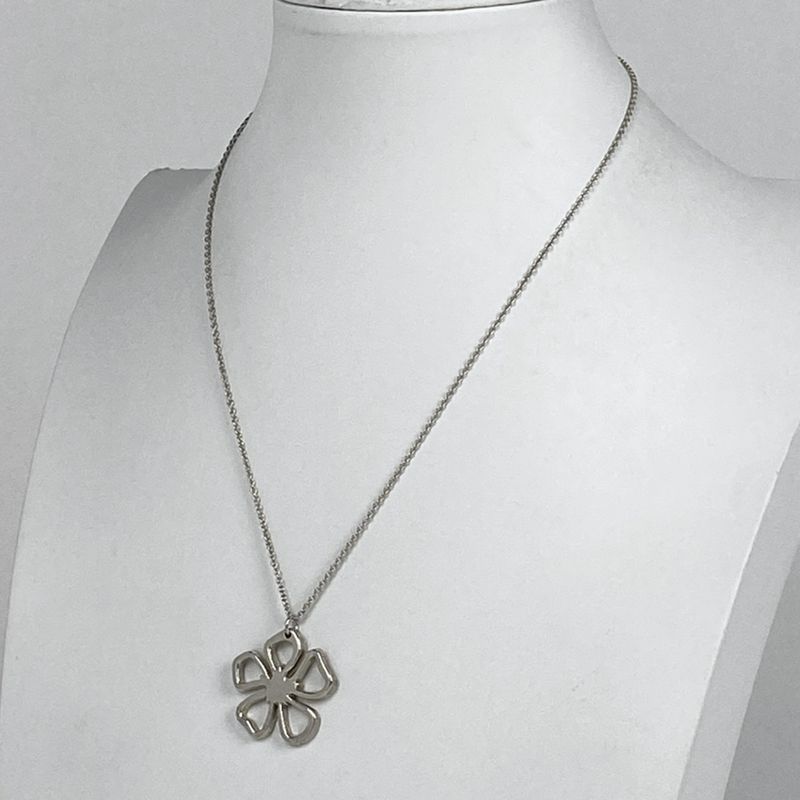 Tiffany & Co Tiffany & Co Flower Motif Necklace Pendant Necklace Silver 925
