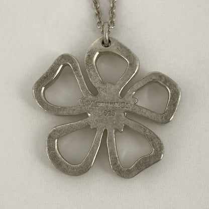 Tiffany & Co Tiffany & Co Flower Motif Necklace Pendant Necklace Silver 925
