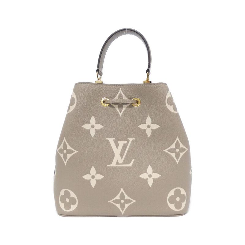 Louis Vuitton Bicolor Monogram Empreinte Neo Noe MM M45555 Shoulder Bag