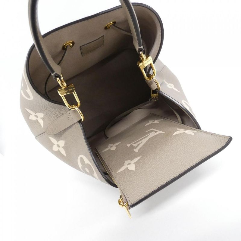 Louis Vuitton Bicolor Monogram Empreinte Neo Noe MM M45555 Shoulder Bag