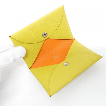 Hermes Calvi Verso 078476ck Card Case