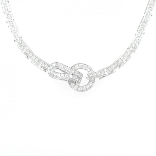 Cartier Agrafe Full Diamond Necklace