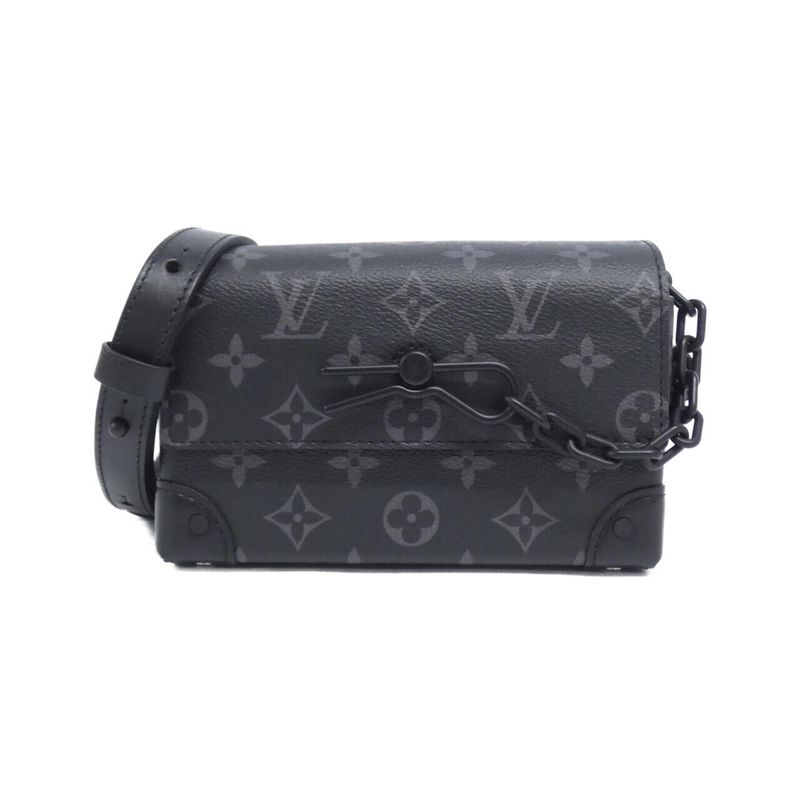 Louis Vuitton Monogram Eclipse Steamer Wearable Wallet M81783 Shoulder Bag