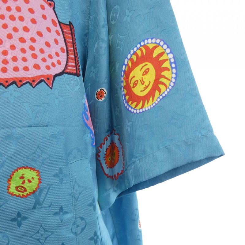 Louis Vuitton Lv×yk Monogram Face Short Sleeve Shirt Hos31wv36 Yayoi Kusama S/S