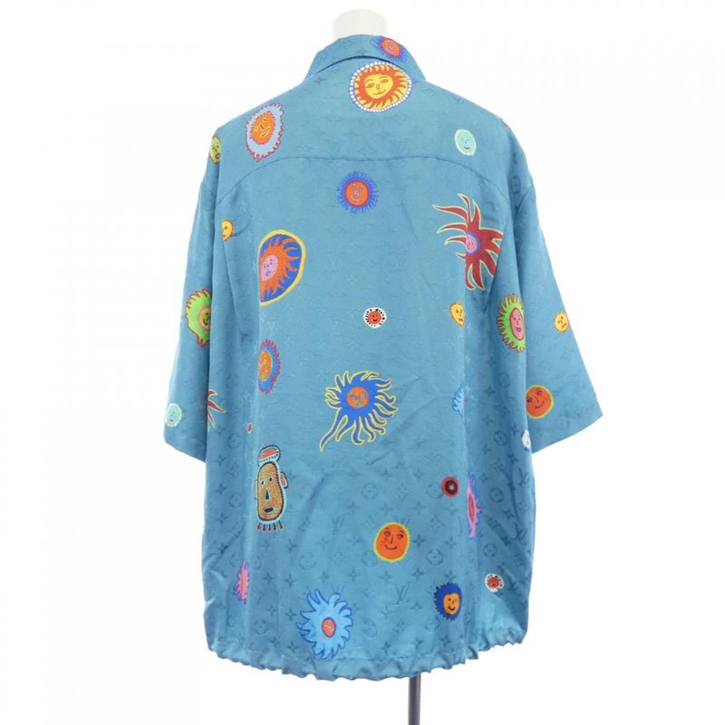 Louis Vuitton Lv×yk Monogram Face Short Sleeve Shirt Hos31wv36 Yayoi Kusama S/S