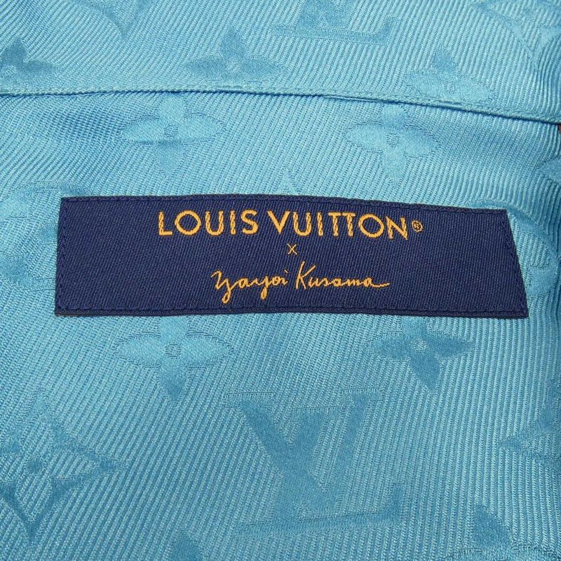 Louis Vuitton Lv×yk Monogram Face Short Sleeve Shirt Hos31wv36 Yayoi Kusama S/S