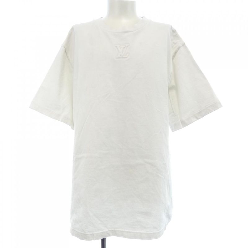 Louis Vuitton Embossed LV Cotton T-shirt Hny55wdt3 T-shirt